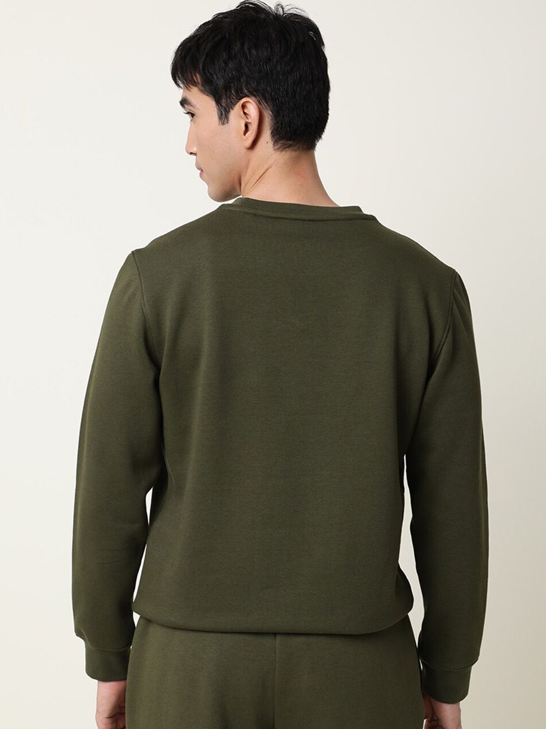 RARE RABBIT Men Astor Graphic Printed Sweatshirt