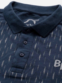 Being Human Self Design Polo Collar Pure Cotton T-shirt