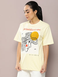 DILLINGER Graphic Printed Oversized Pure Cotton T-Shirt