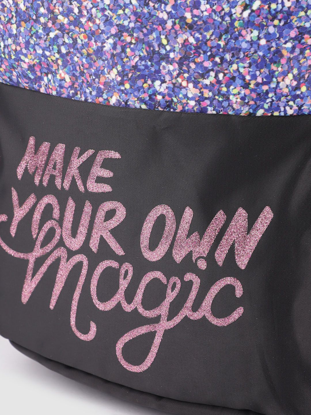 Gear Kids Typography & Geometric Print Backpack 35 L