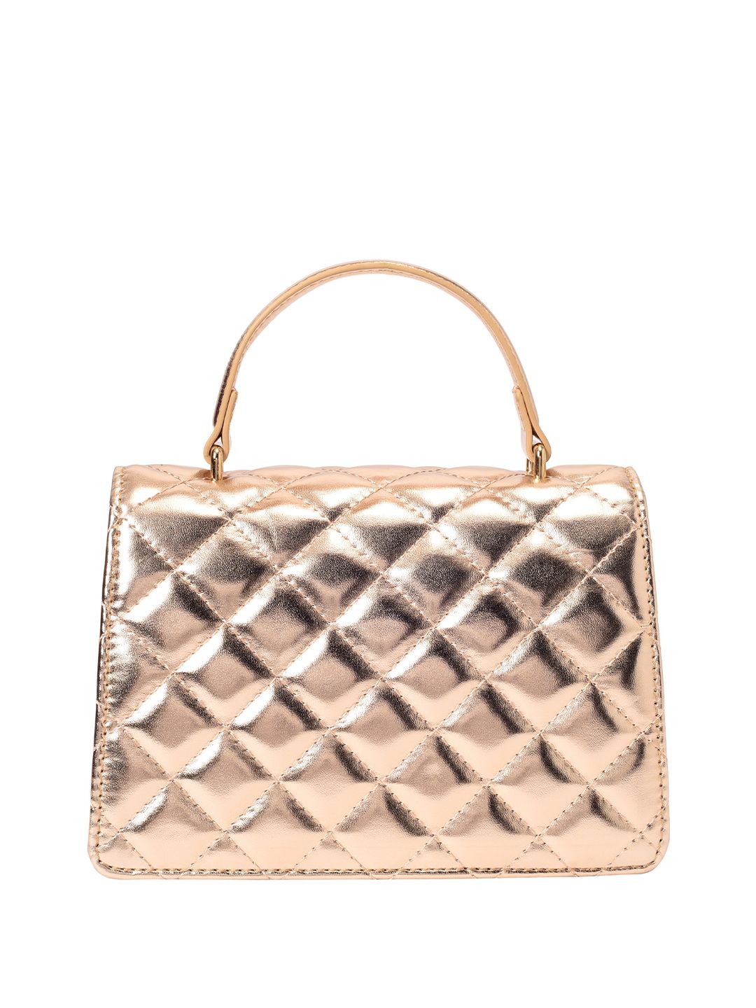 Lino Perros Quilted Structured Satchel Bag