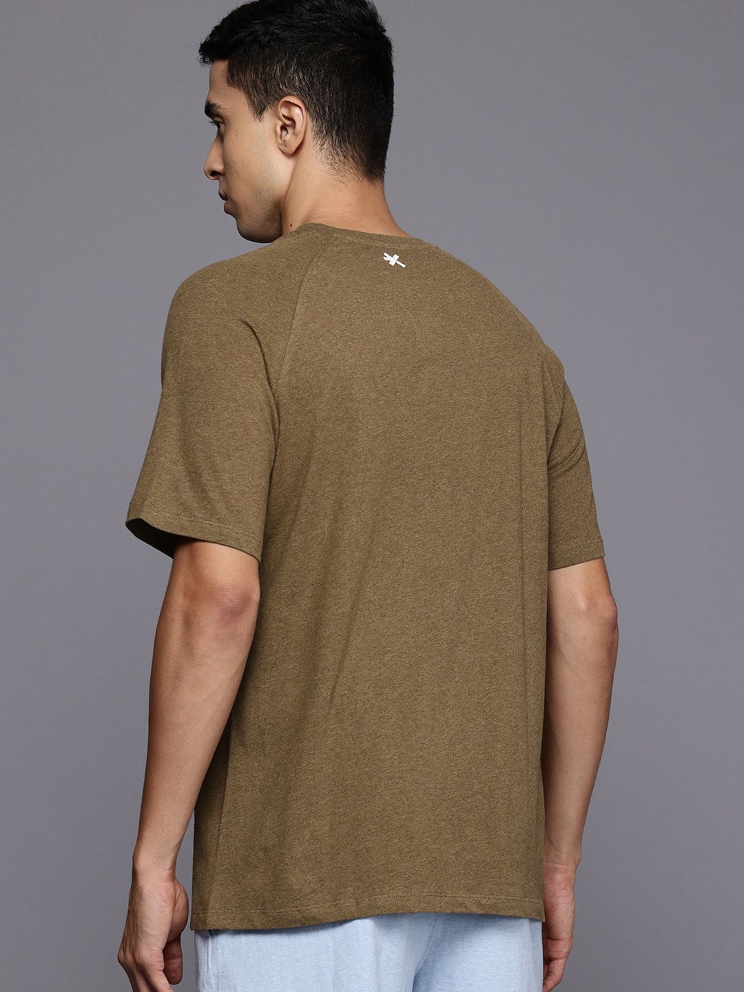 HRX by Hrithik Roshan Pure Cotton Yoga T-shirt