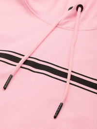 Being Human Striped Pure Cotton Hooded Sweatshirt