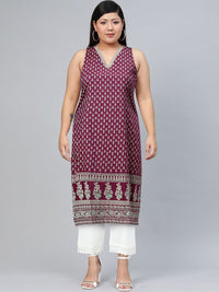 Global Desi  Ethnic Motifs Printed Kurta