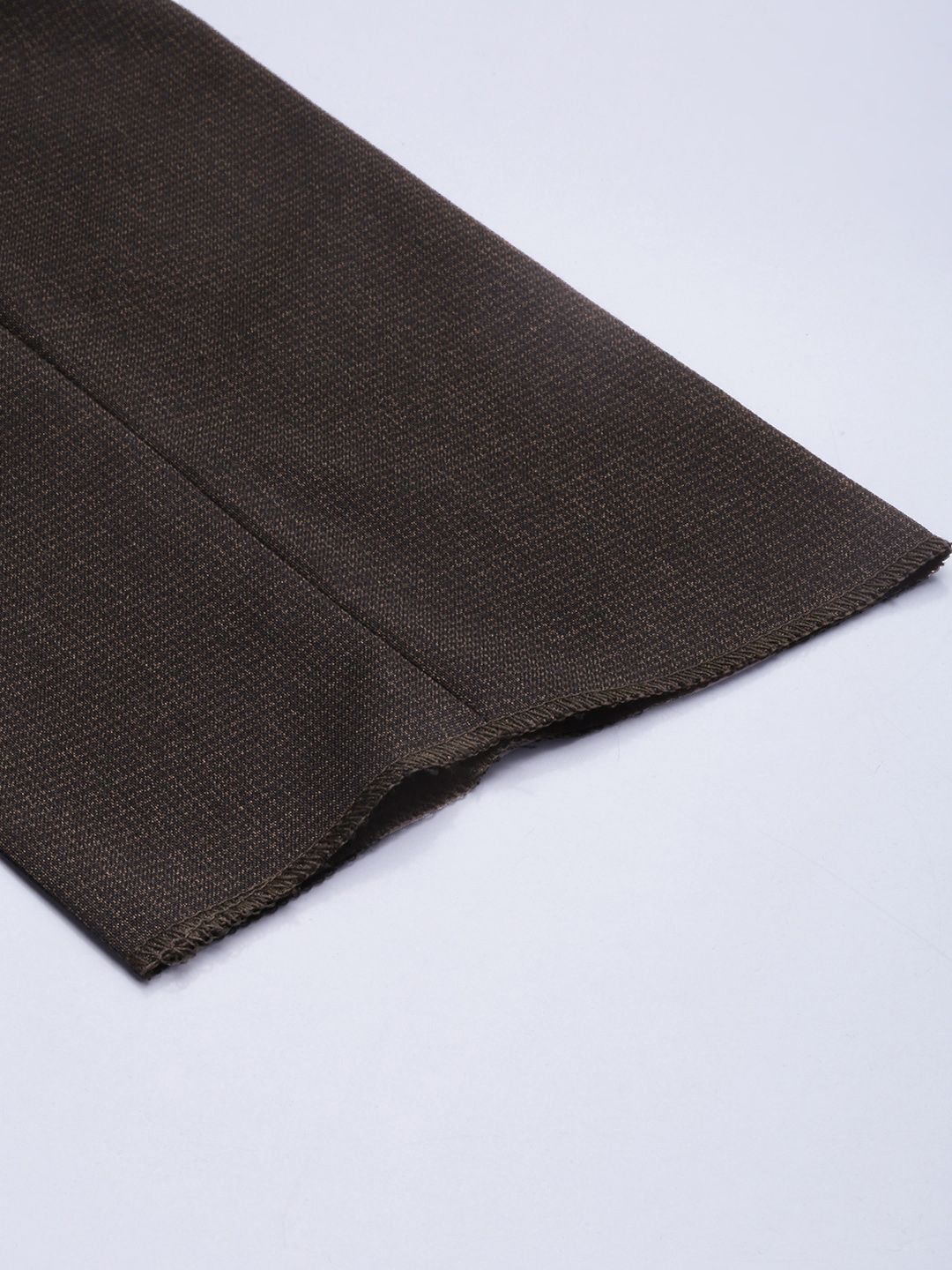 Raymond Men Checked Slim Fit Formal Trousers