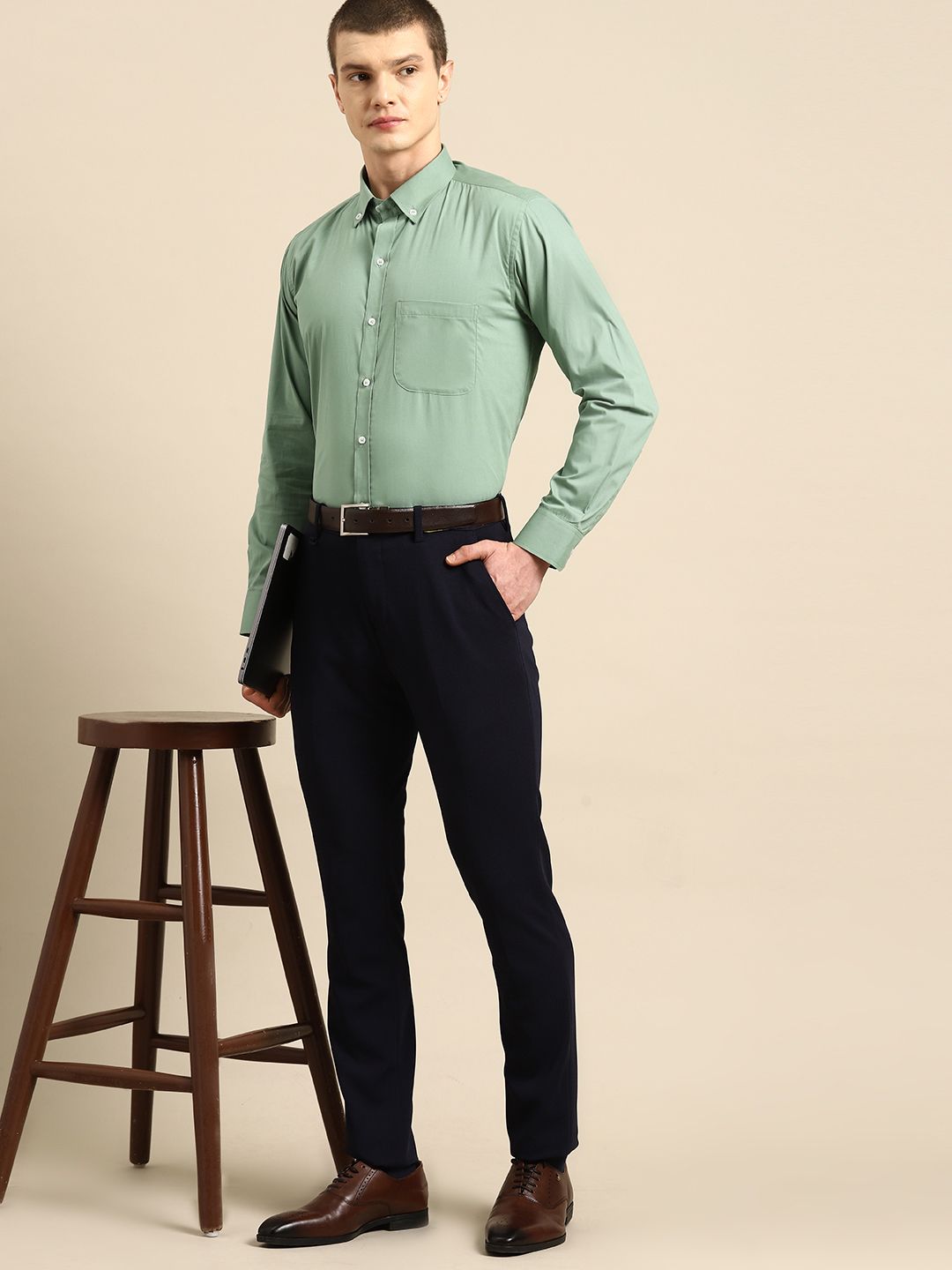 DENNISON Men Laffer Smart Opaque Formal Shirt