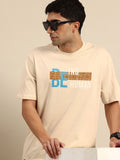 Being Human Brand Logo Printed Pure Cotton T-shirt
