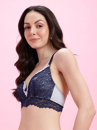 DressBerry Floral Full Coverage Lightly Padded Bralette Bra DRM-DB-MK27D