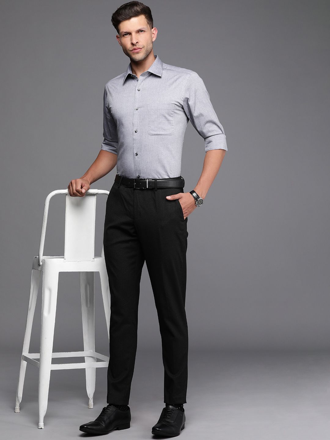 Raymond Pure Cotton Slim Fit Formal Shirt