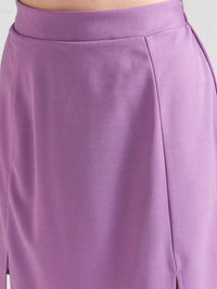 Athena Lapel Collar Coat With Skirt Co-Ords