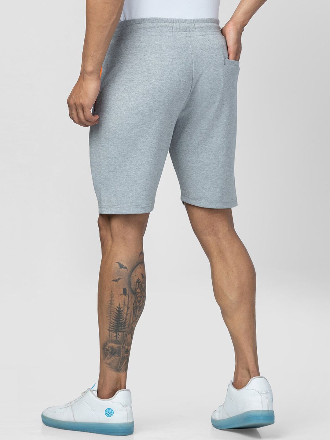 SPYKAR Men Solid Cotton Regular Fit Shorts