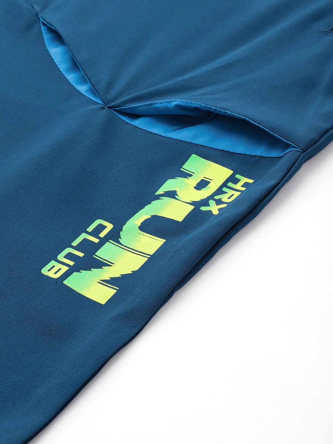 HRX by Hrithik Roshan Men Rapid-Dry Running Track Pants with Reflective Detail