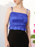 DressBerry The Satin Dream Strappy Top