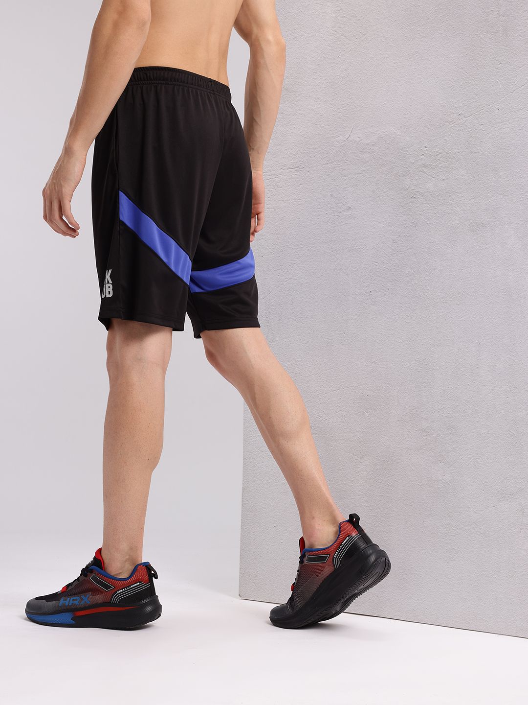 HRX by Hrithik Roshan Men Striped Rapid-Dry Running Shorts