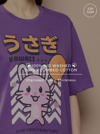 Difference of Opinion Printed Oversized Pure Cotton T-shirt