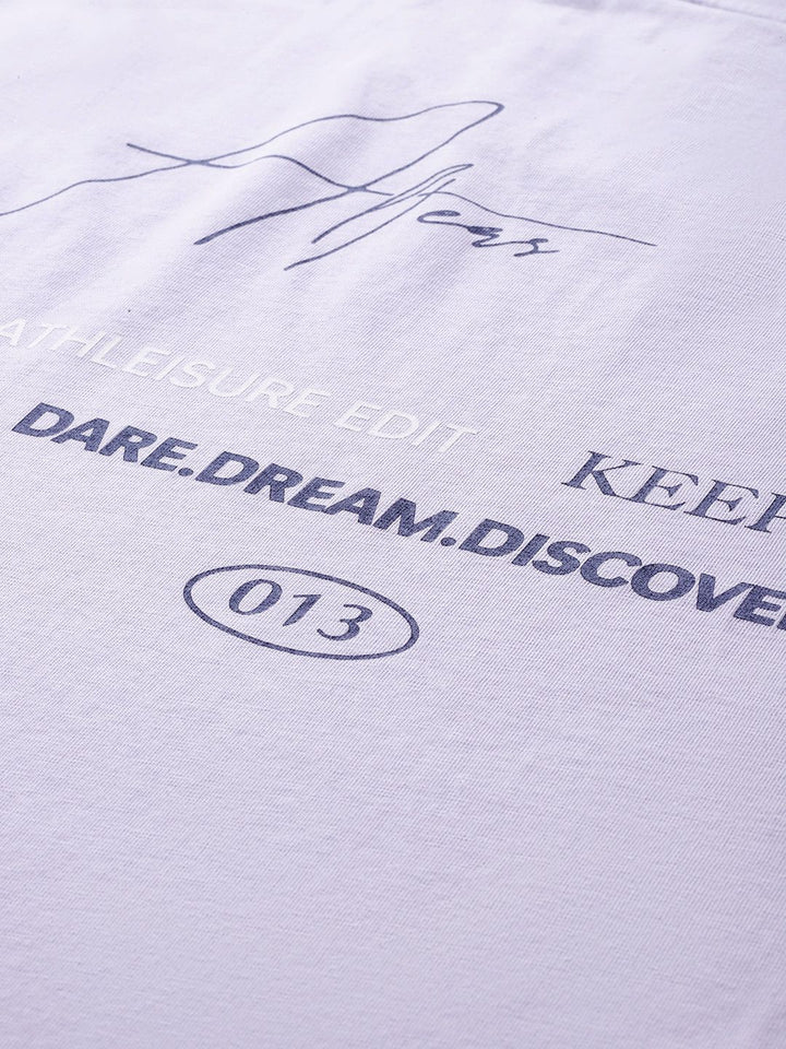 HRX by Hrithik Roshan Typography Printed Lifestyle T-shirt
