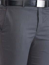 Park Avenue Men Textured Slim Fit Trousers