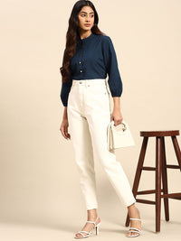 all about you Pure Cotton Opaque Casual Shirt