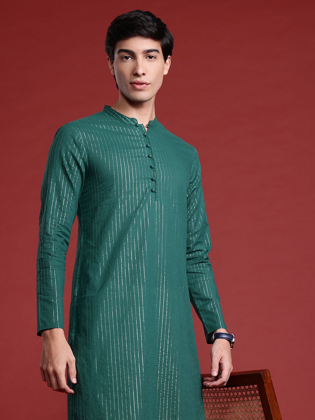 Anouk Striped Kurta