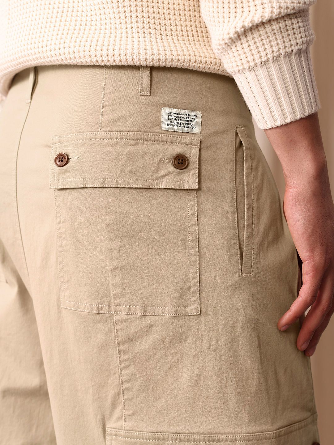 Mr Bowerbird Men Oversized Fit Pleated Trousers