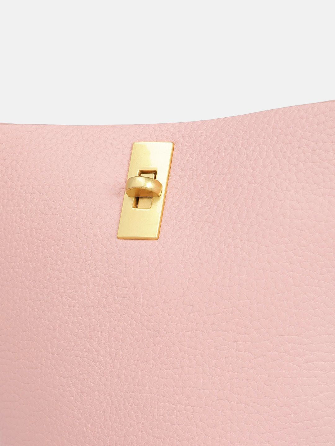 DressBerry Textured Shoulder Bag with Pouch