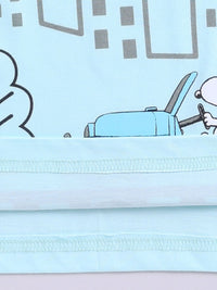 Happy Faces Boys Snoopy Printed Pure Cotton T-shirt