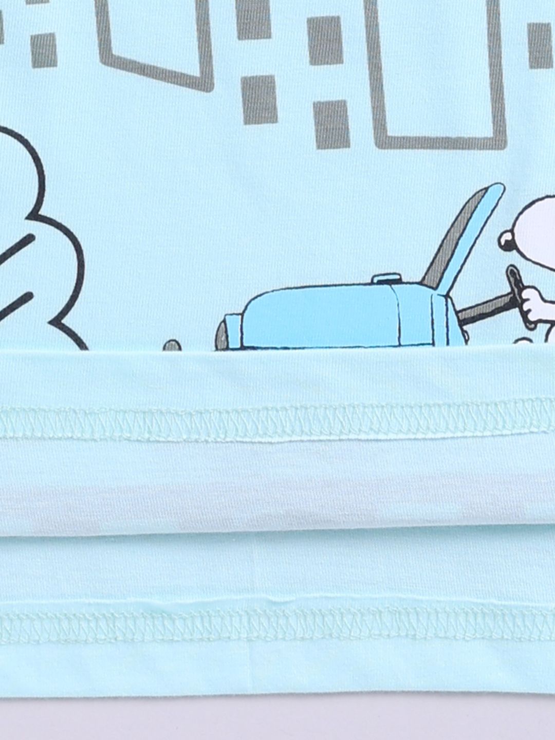 Happy Faces Boys Snoopy Printed Pure Cotton T-shirt