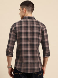 Being Human Classic Slim Fit Checked Casual Shirt