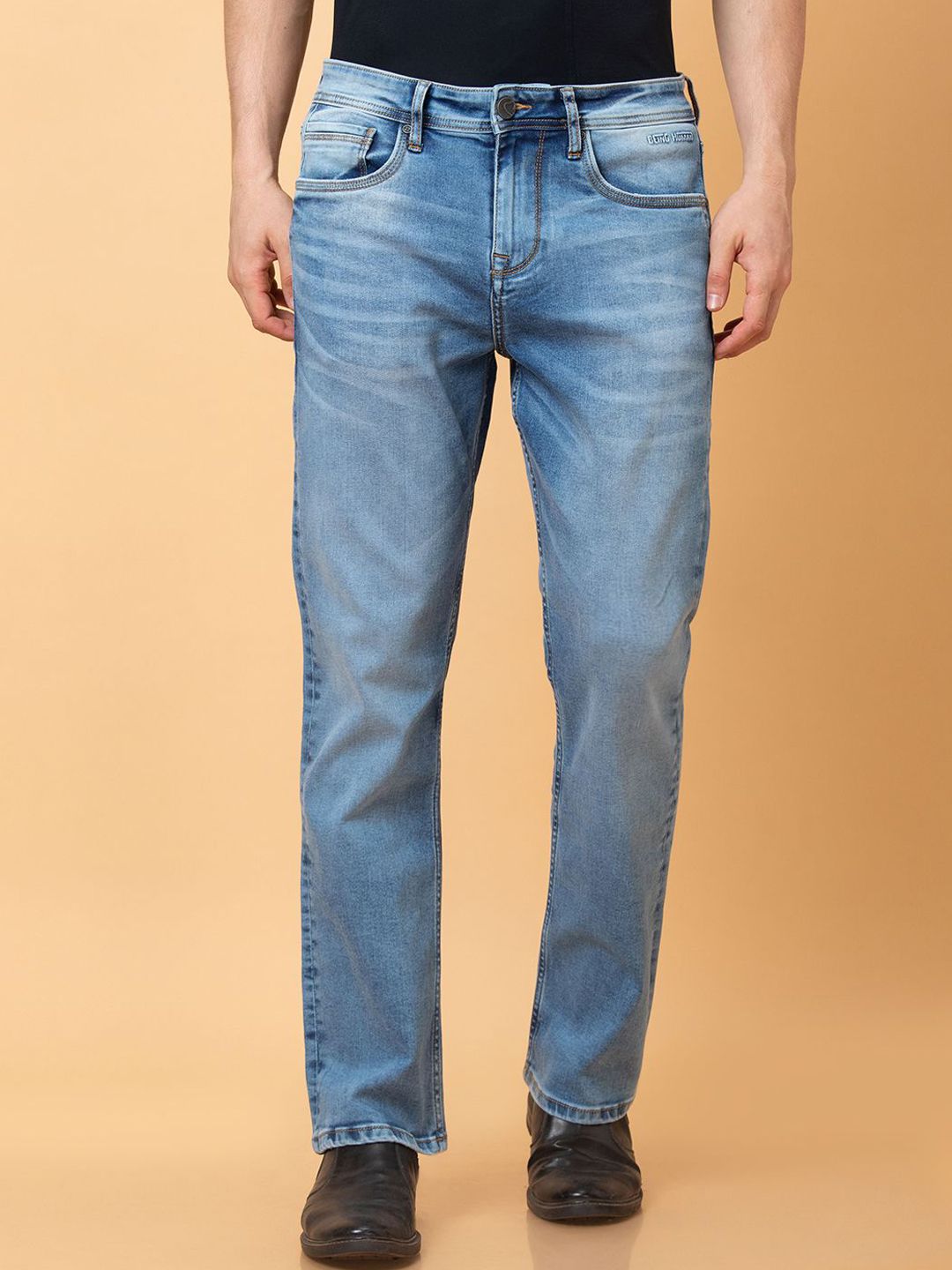 Being Human Men Bootcut Heavy Fade Jeans