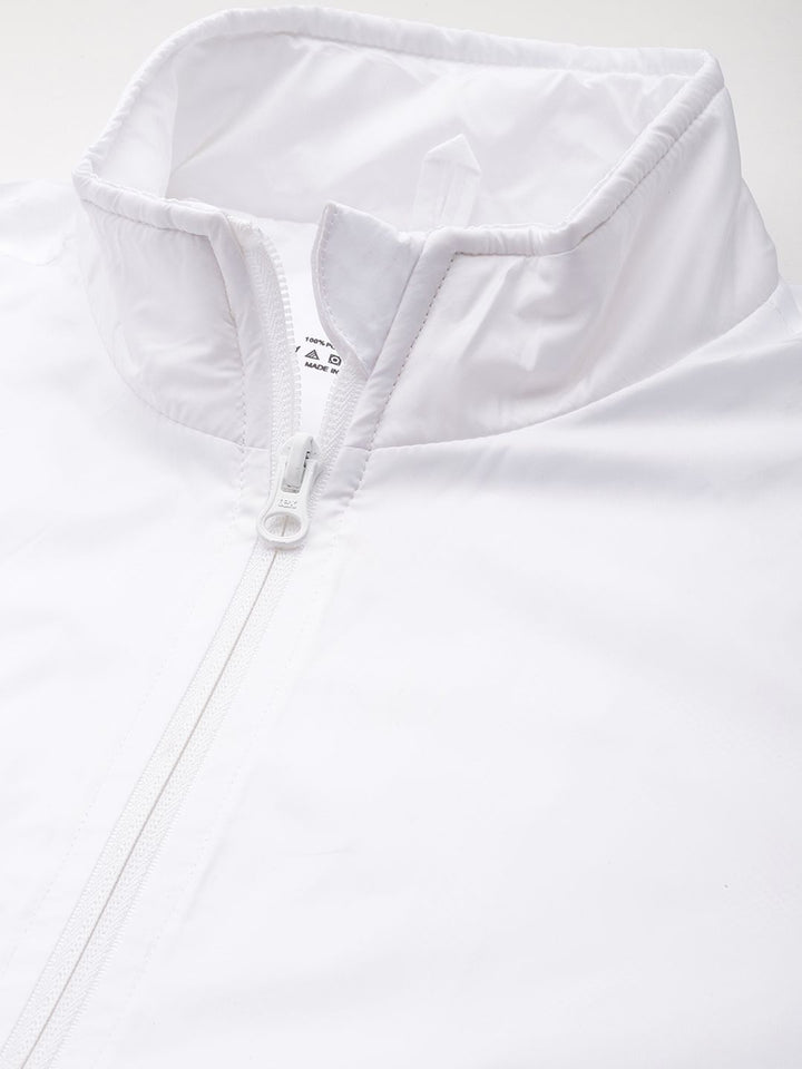 HRX by Hrithik Roshan Rapid-Dry & ANti-Microbial Finish Typography Printed Tailored Jacket