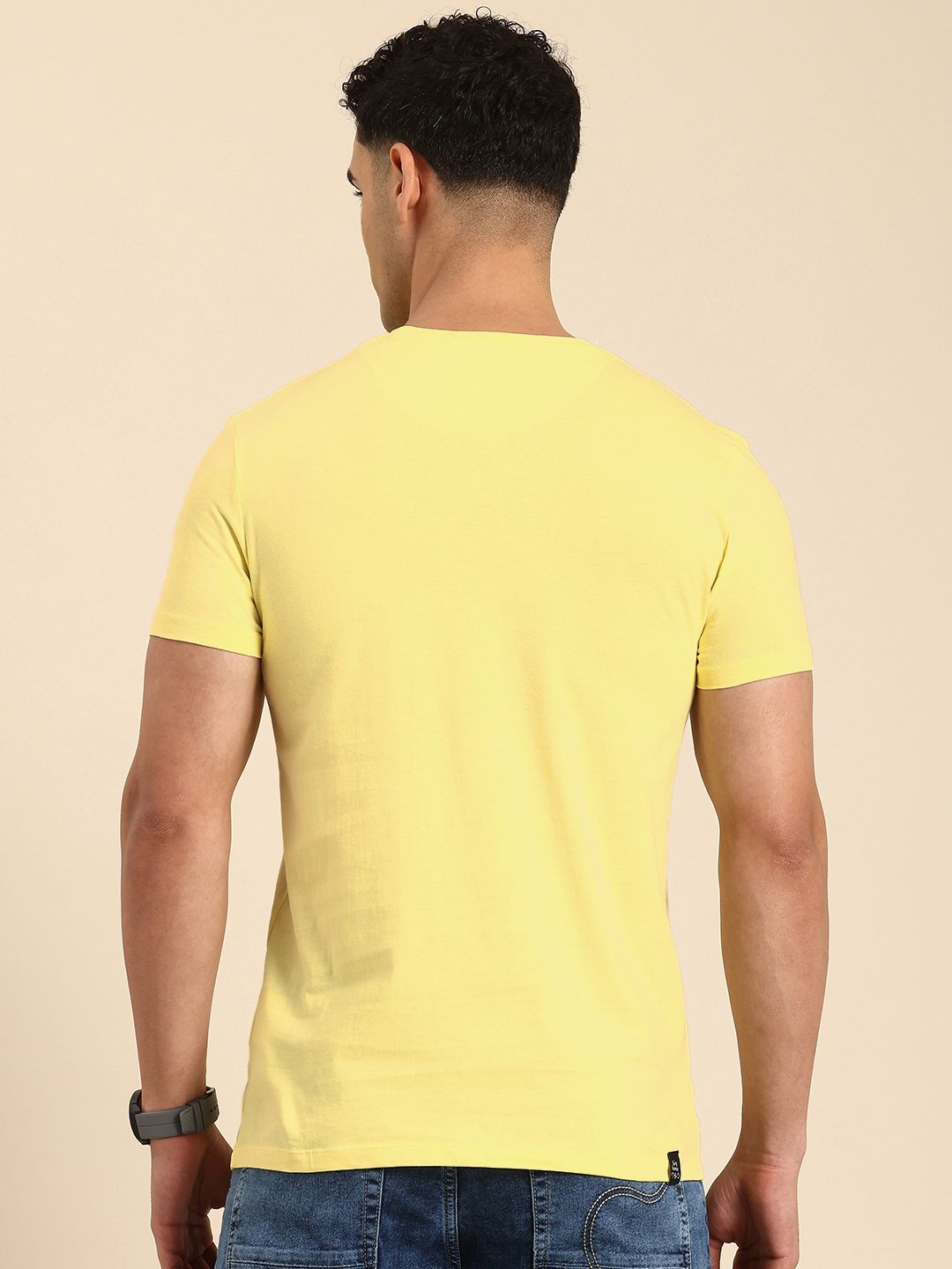 Being Human Brand Logo Printed Pure Cotton T-shirt