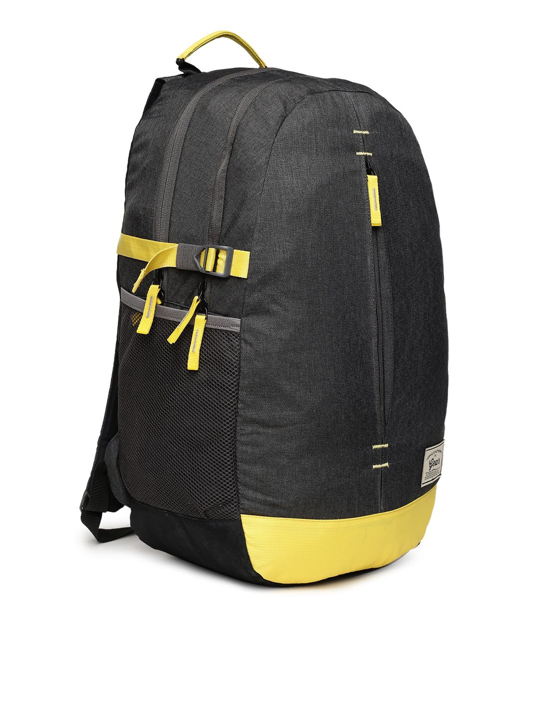 Gear Unisex Charcoal Grey Solid Backpack