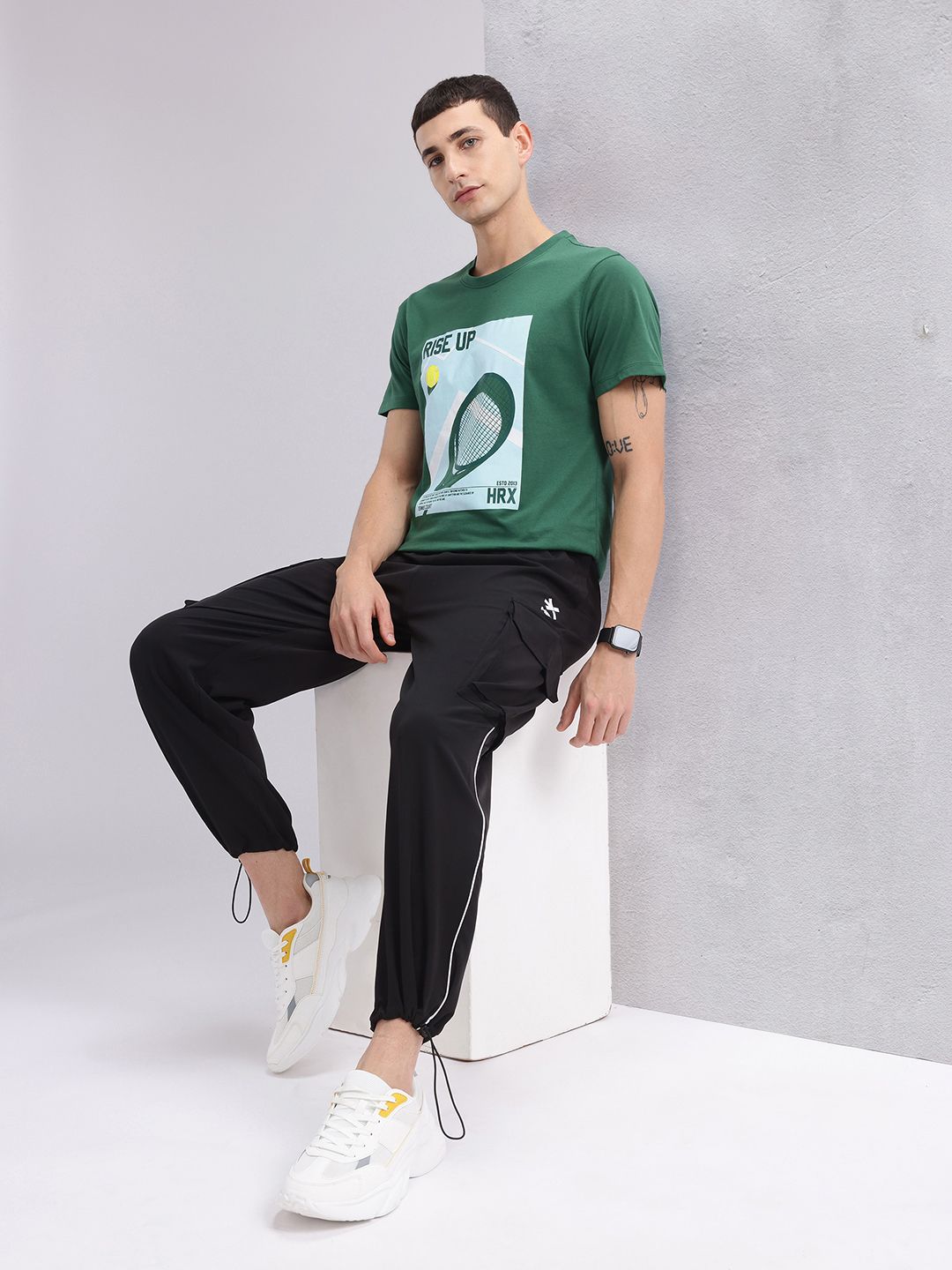 HRX by Hrithik Roshan Printed Lifestyle T-shirt