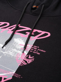 DressBerry Women Printed Hooded Sweatshirt