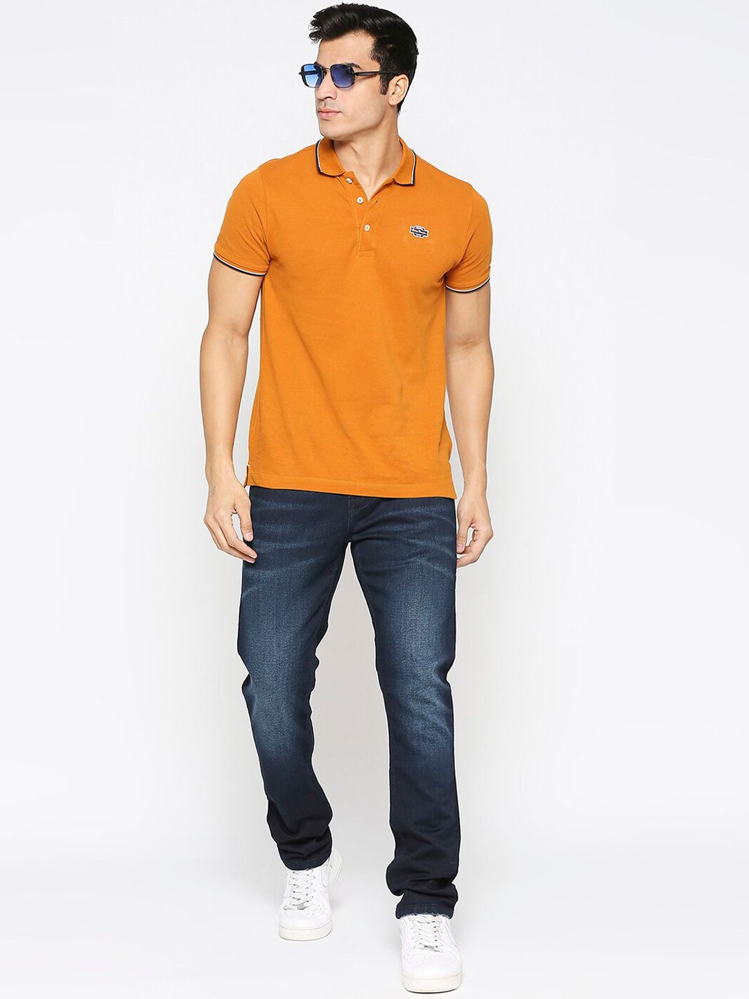 Being Human Men Slim Fit Clean Look Heavy Fade Jeans