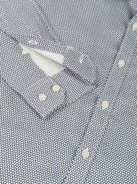 Thomas Scott Classic Slim Fit Micro Ditsy Printed Cotton Formal Shirt