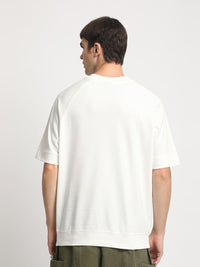 THE BEAR HOUSE Round Neck Short Sleeve Cotton T-shirt