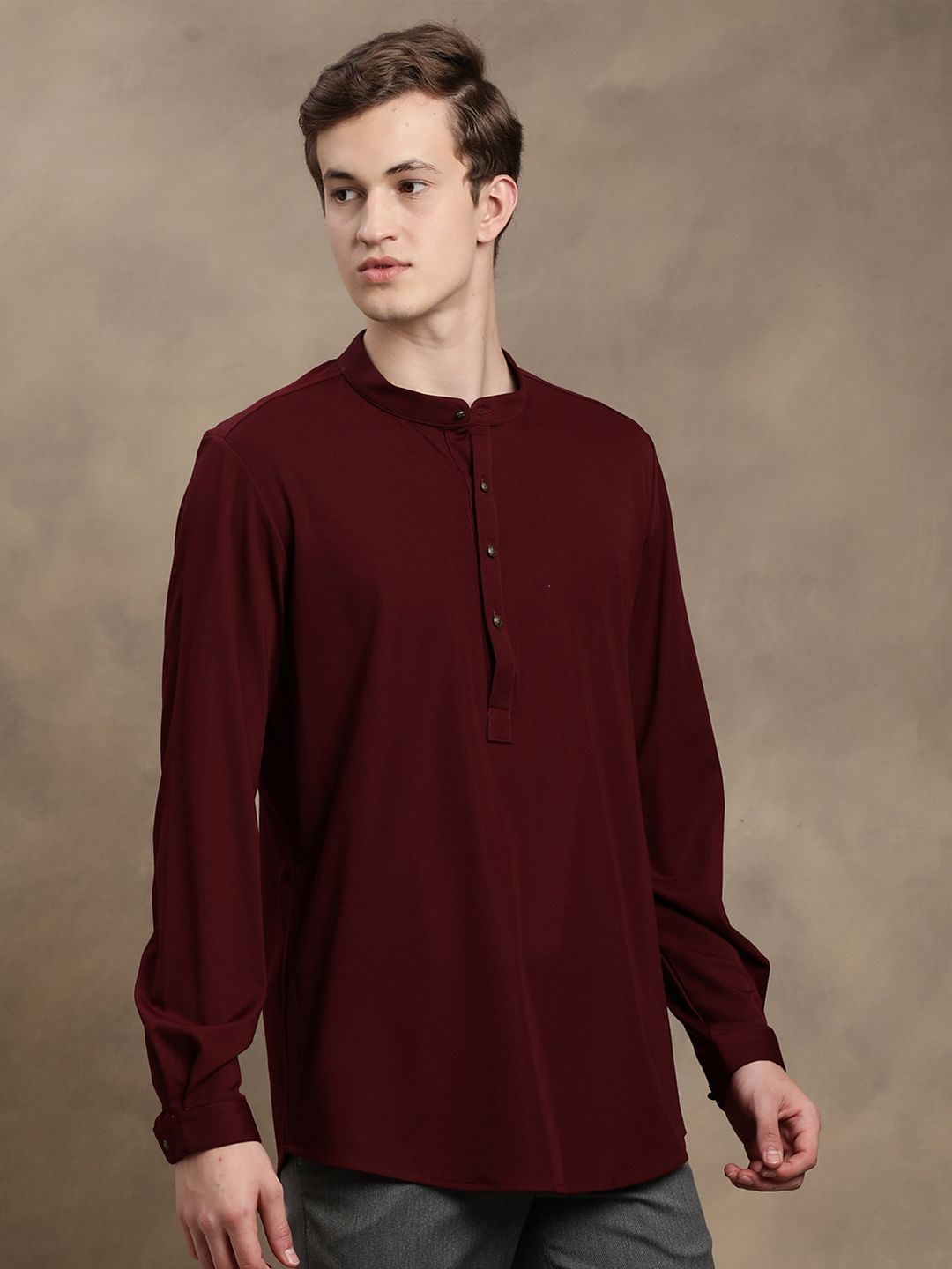 Turtle Men Thread Work Kurta