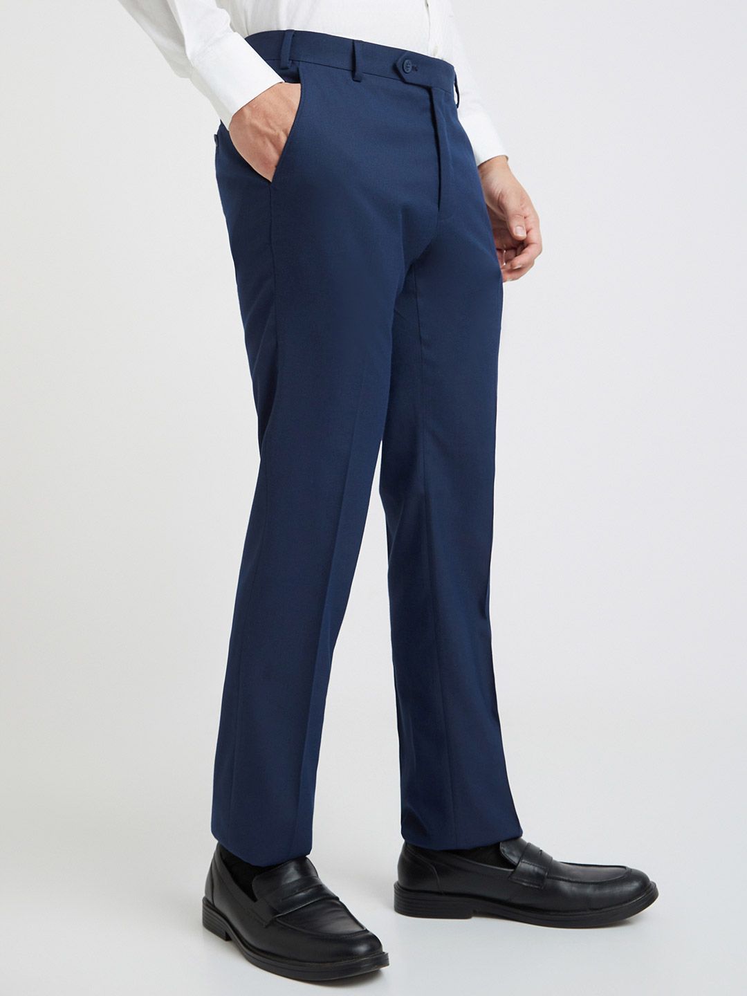Raymond Men Slim Fit Formal Trousers
