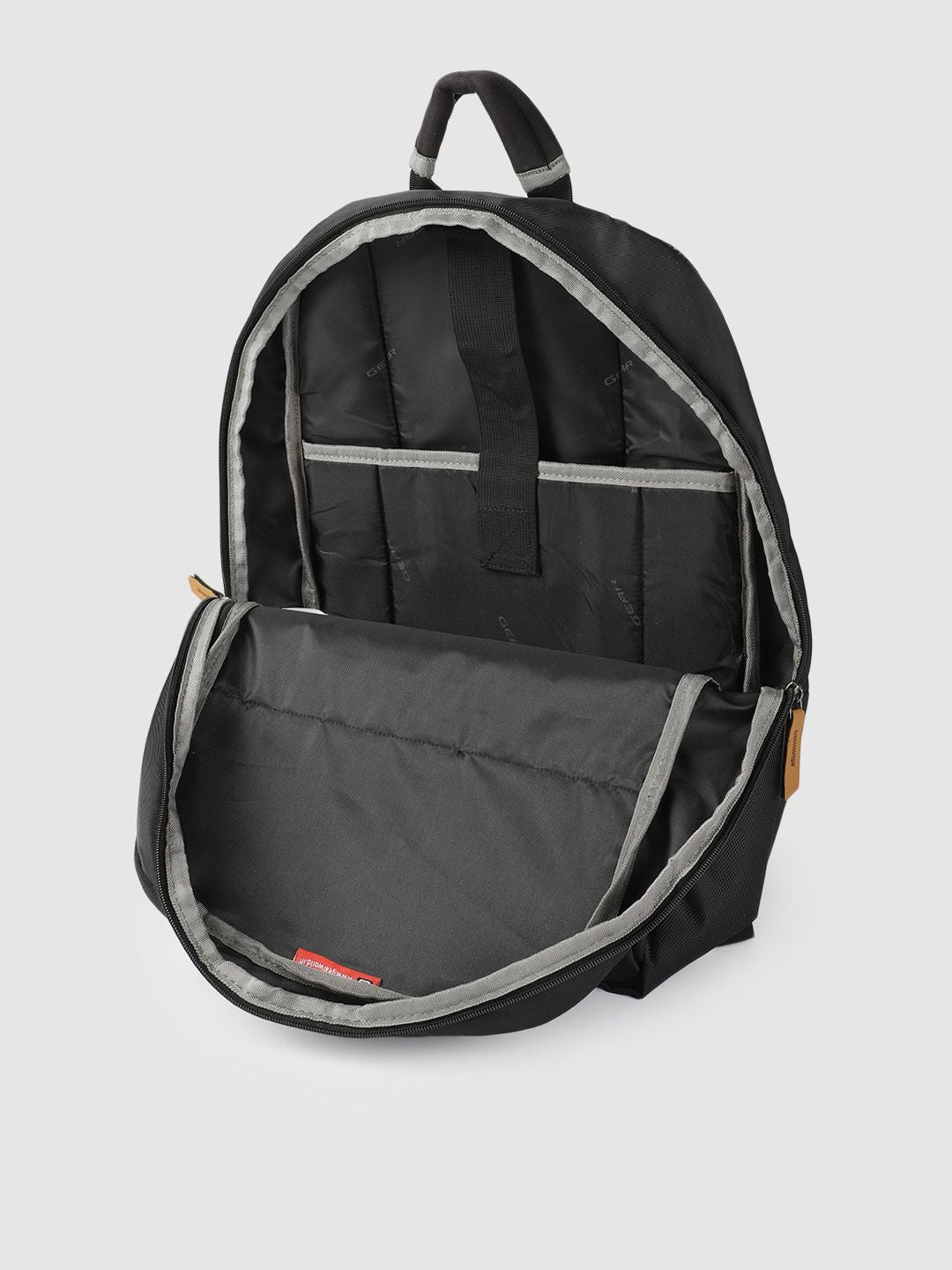 Gear Unisex Black Solid Backpack