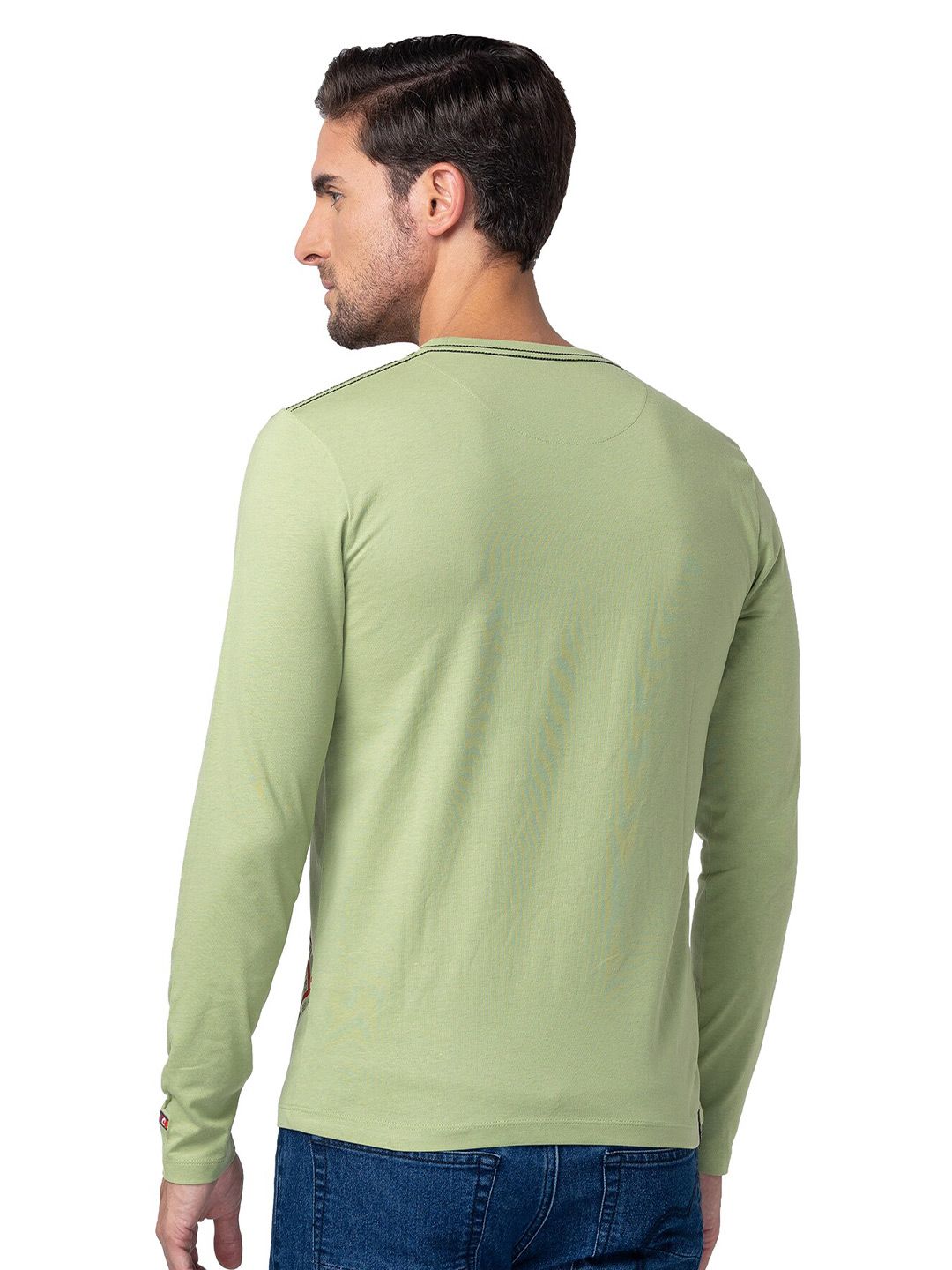 Being Human Slim Fit Typography Printed Pure Cotton Round Neck T-shirt