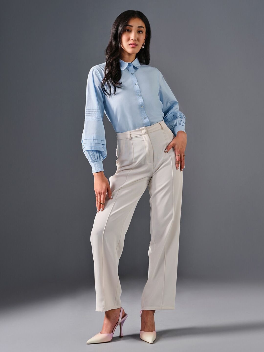 AND Cotton Shirt Style Top