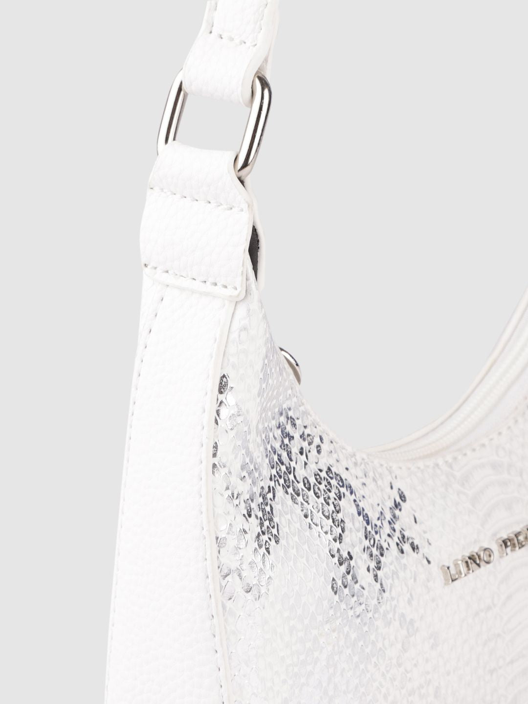 Lino Perros Women White SHoulder Handbags