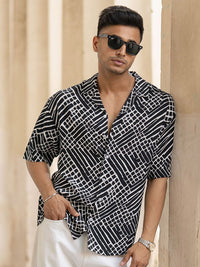 Powerlook Men Opaque Printed Casual Shirt