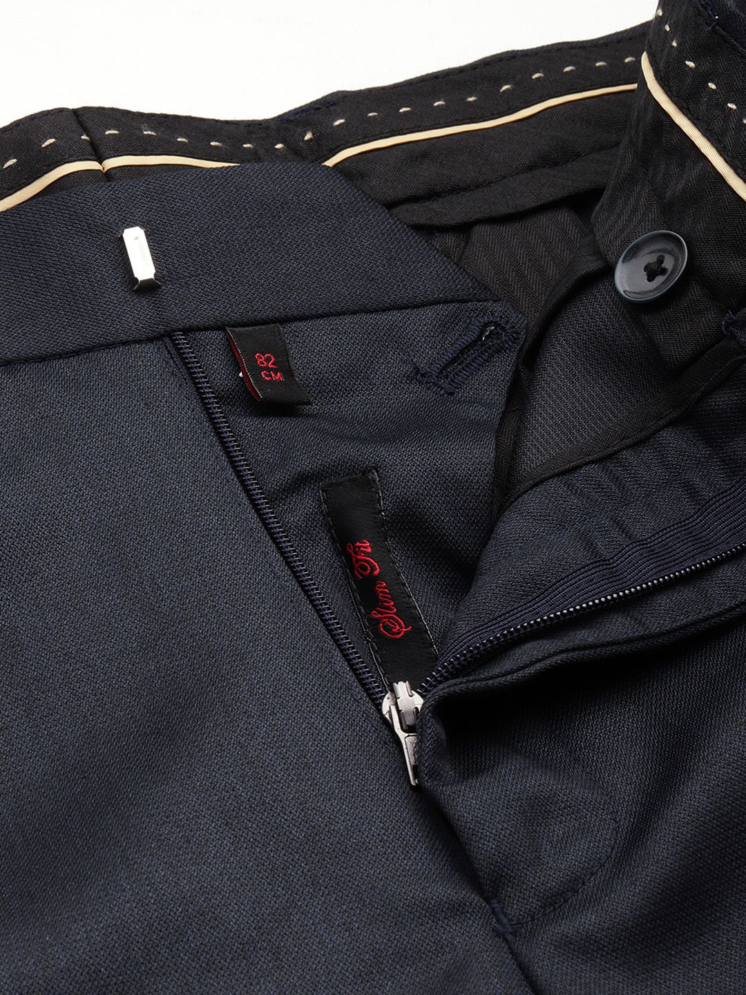 Raymond Men Slim Fit Formal Trousers