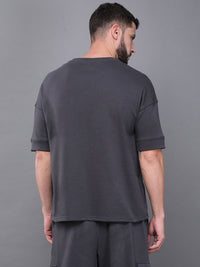Difference of Opinion Men Oversized Drop Shoulder Ultra Soft Drapey Cotton T-Shirt