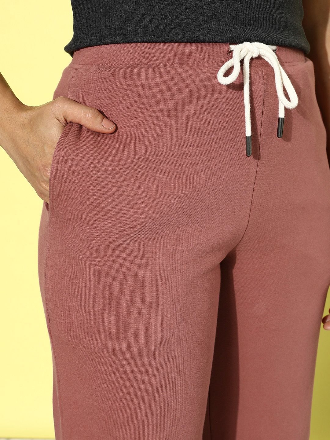 DILLINGER Women Solid Relaxed Fit Track Pant