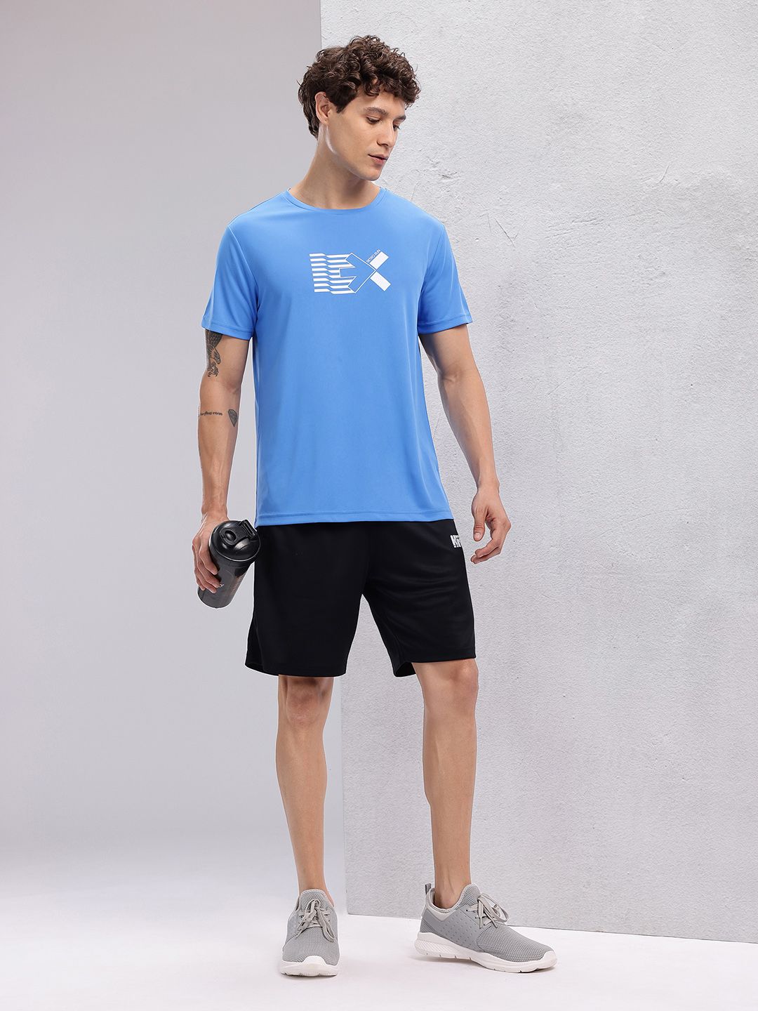 HRX by Hrithik Roshan Rapid-Dry Printed Running T-shirt