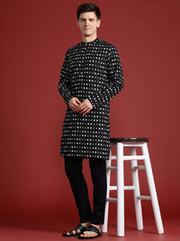 Anouk Printed Regular Pure Cotton Kurta with Trousers