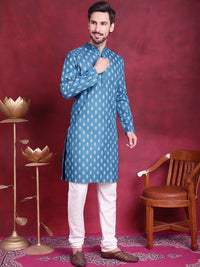Jompers Ethnic Motif Printed Straight Kurta
